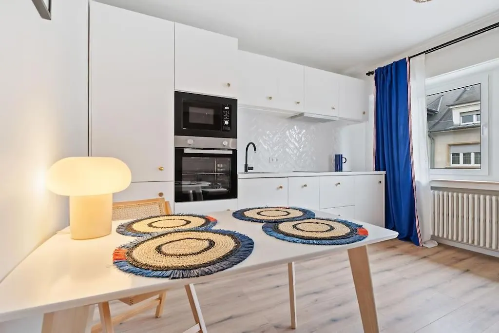 Appartamento Contemporain 1Br Retro Chic Quartier Bonnevoie Lussemburgo Lussemburgo