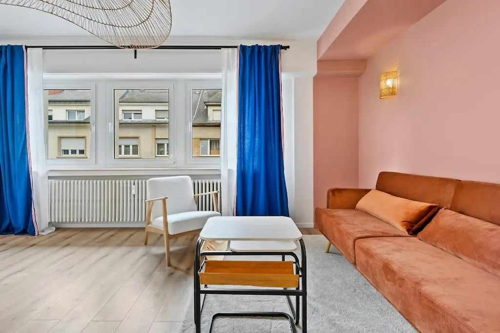 Appartamento Contemporain 1Br Retro Chic Quartier Bonnevoie Lussemburgo Lussemburgo